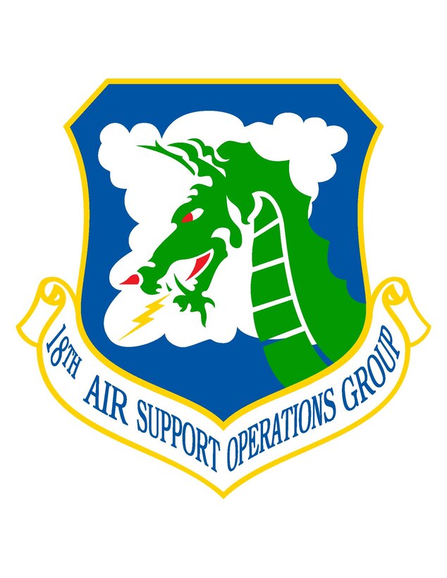 18th Air Support Operations Group patch, full color