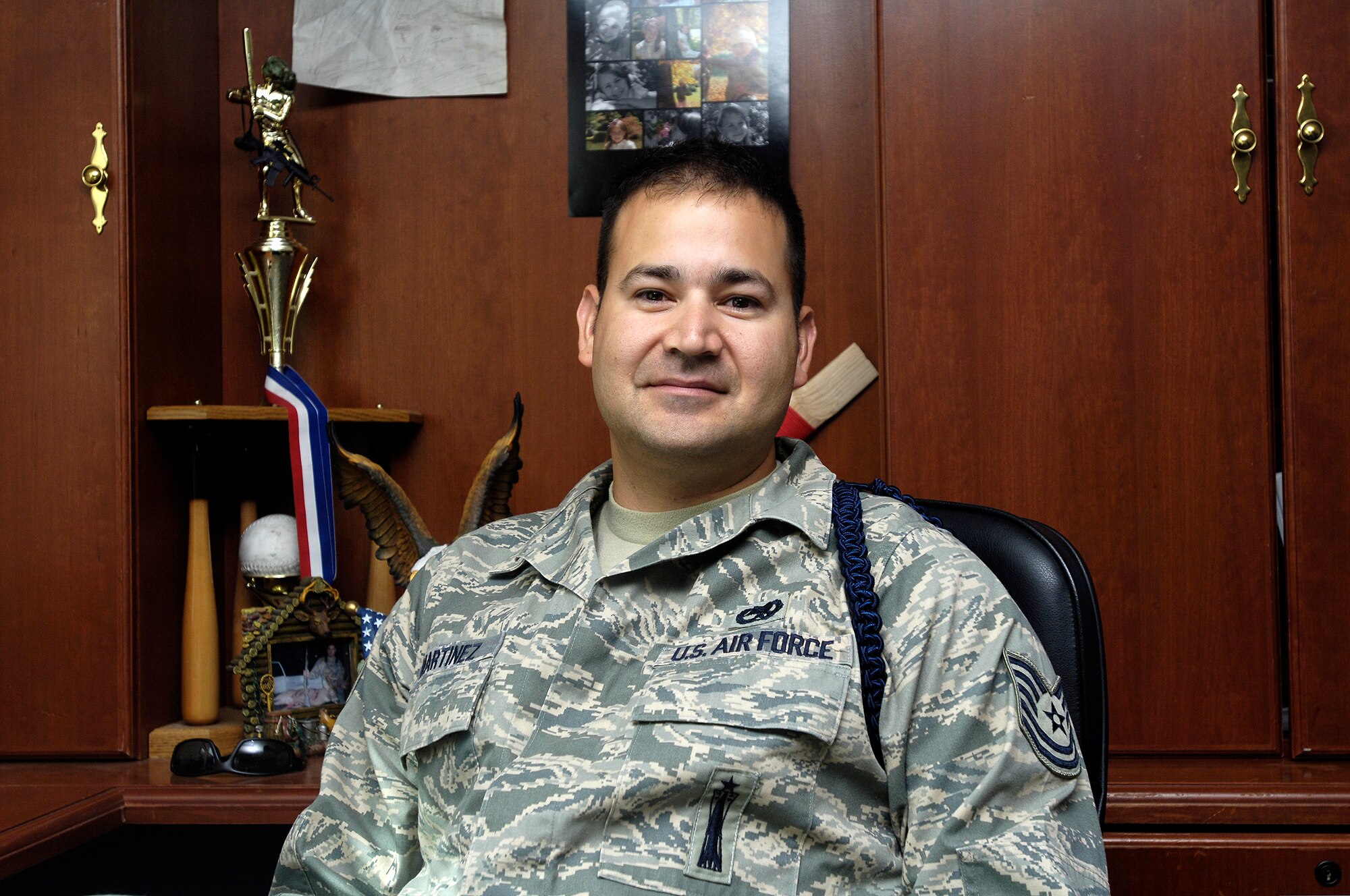 FAIRCHILD AIR FORCE BASE, Wash. – Tech. Sgt. Gregorio Martinez, 66th Air Training Squadron chief military training leader, is this week’s MVP. He receives high praises from the 66th TRS for all his hard work. (U.S. Air Force photo / Senior Airman Eunique Stevens)
