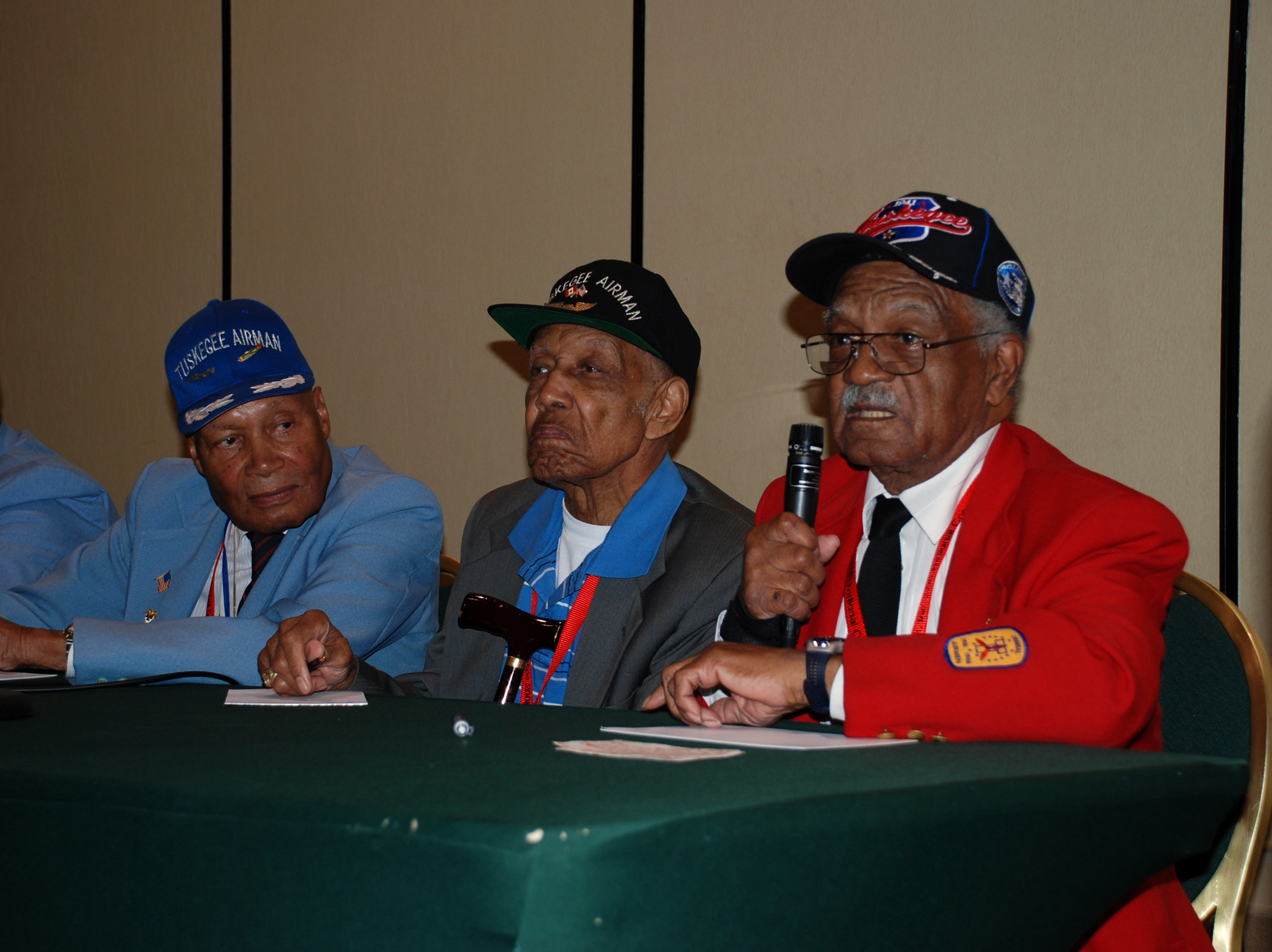 Making history Original Tuskegee Airmen share experiences, challenges