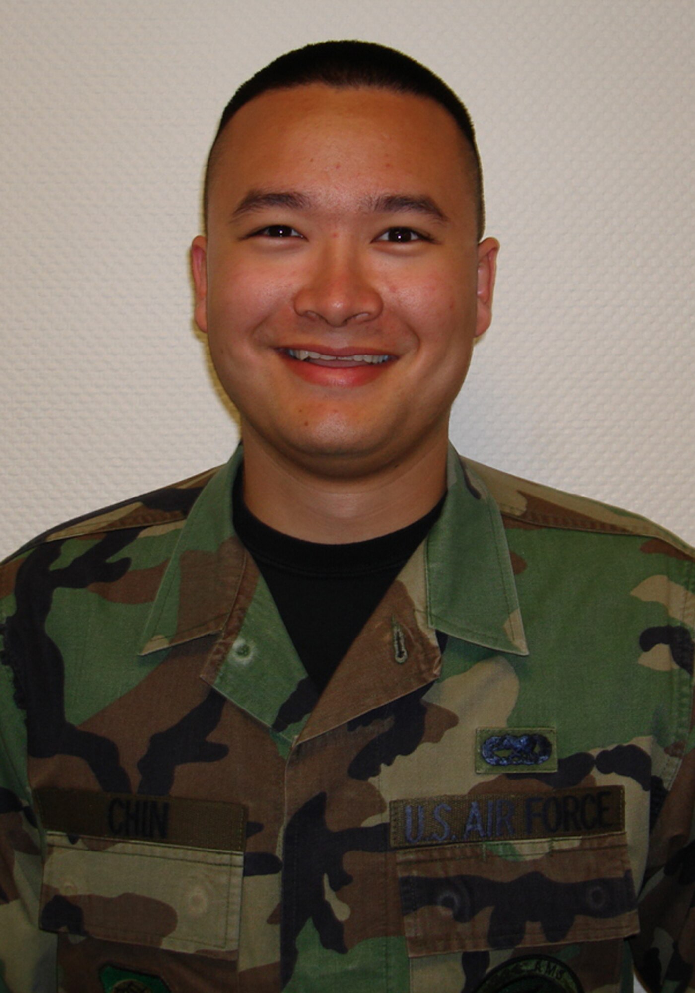 SPANGDAHLEM AIR BASE, Germany – Staff Sgt. Lee J. Chin, 726 Air Mobility Squadron Instrument Flight Control Journeyman, has been named the 52nd Fighter Wing's Top Saber Performer for the week of July 4-10. Courtesy Photo

