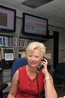 Aerospace Testing Alliance Second Shift Operations Center Lead Cheryl Roberts and the second shift staff at Arnold Air Force Base, respond and notify officials on any type of situation, whether emergency or routine. Roberts survived brain surgery in early 2007. (Photo by David Housch)