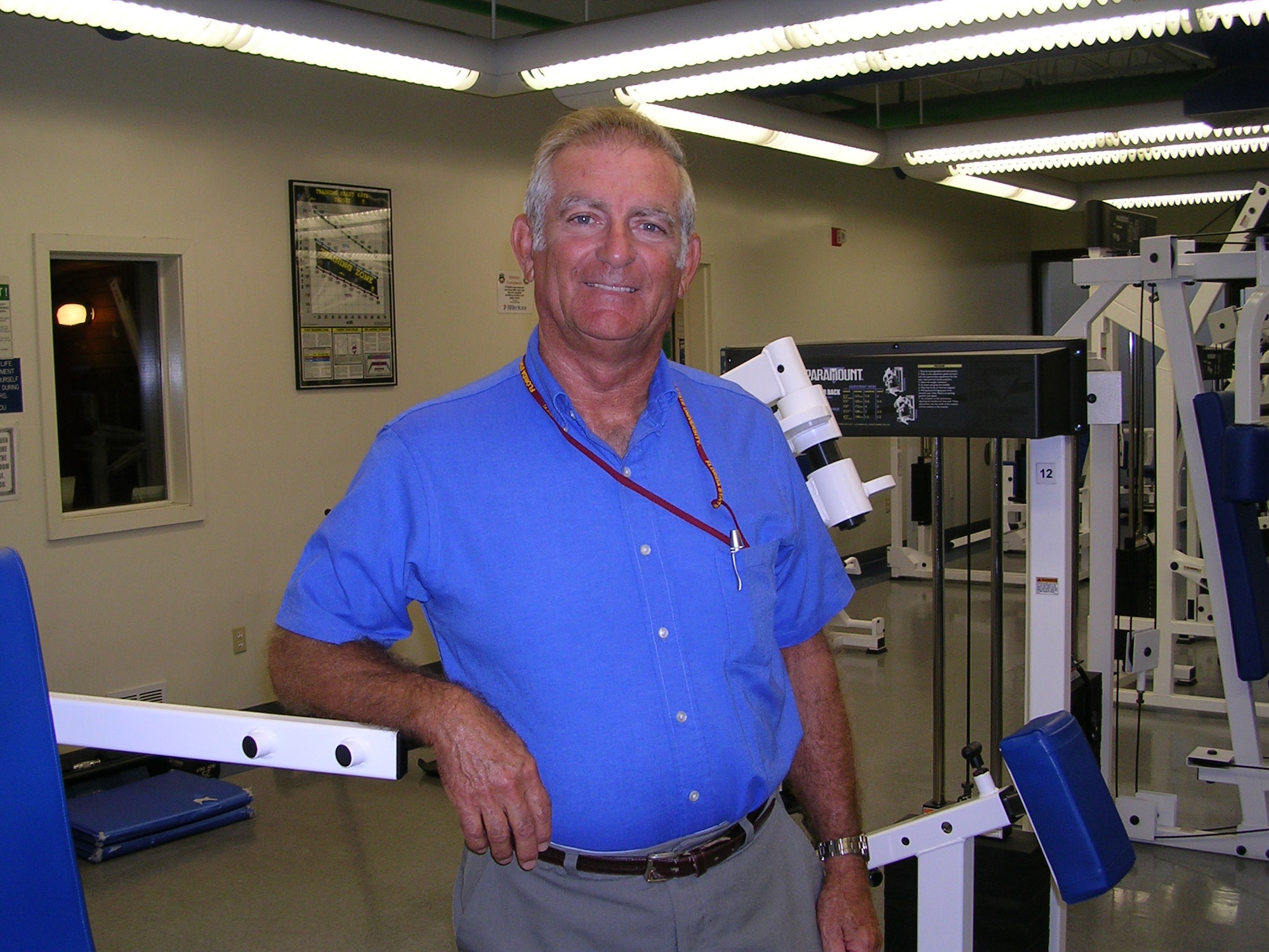 Dave Preston, a quality control specialist with the 96 Logistics Readiness Squadron is one of the success stories of the Team Lean Challenge. (USAF photo by Marilyn Leggett)           