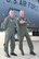 Lt. Col. Robert Nicholson (right) of Air Force Reserve Command's Detachment 2, 4th Air Force, poses with his oldest son, Capt. David Nicholson of the Michigan Air National Guard's 127th Air Refueling Group, at Selfridge Air National Guard Base, Mich. The occasion was Colonel Nicholson's final KC-135 flight before his retirement after 37 years of service. (Courtesy photo)
