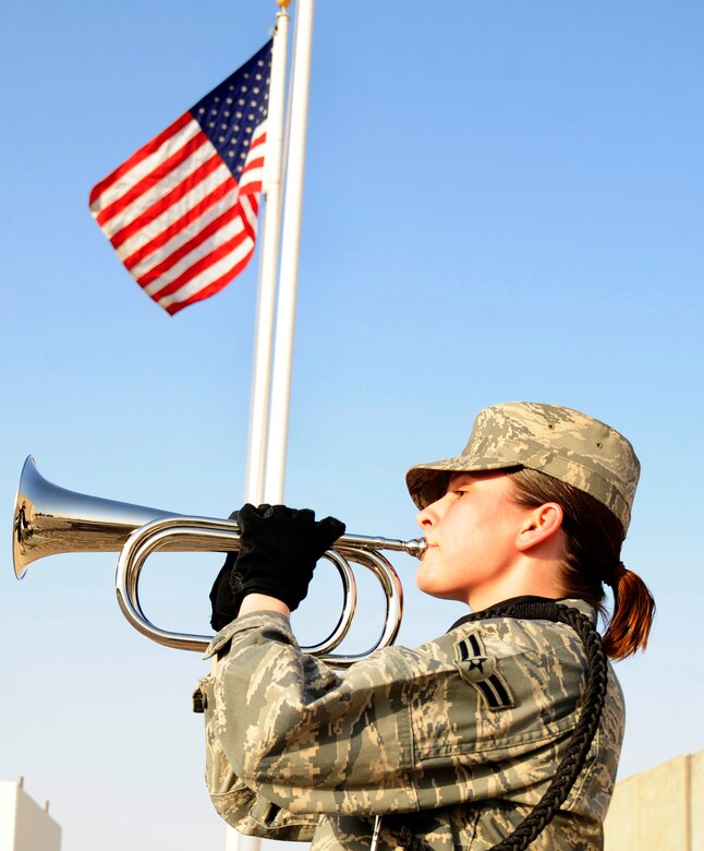 Deployed Tinker Airman only bugler in Iraq > Tinker Air Force Base > Article Display