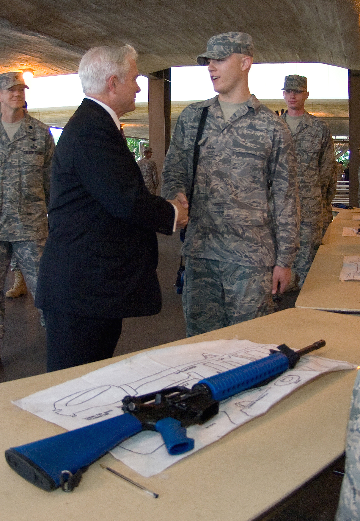 lackland air force base main gate