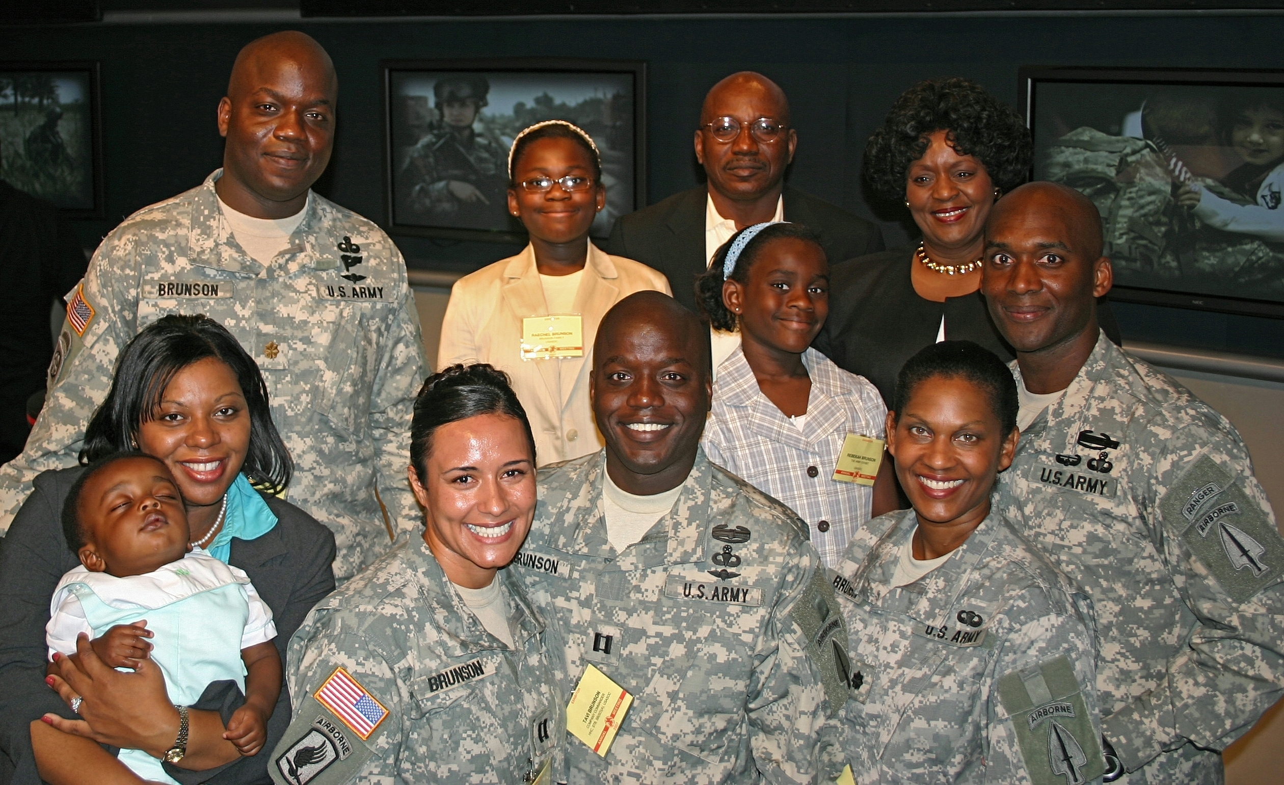 The Brunson family of Fayetteville, N.C., have made a family tradition