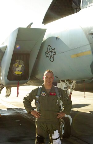 Lt. Col. Thomas Bouley, pictured here, died in a aircraft crash during Red Flag 08-03 on July 30, 2008.  Colonel Bouley was the 65th Aggressor Squadron commander. (Air Force photo)
