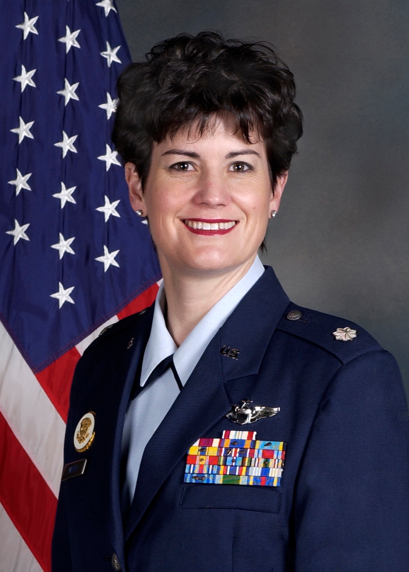 Lt. Col. Kelly Martin, 92nd Operations Support Squadron commander