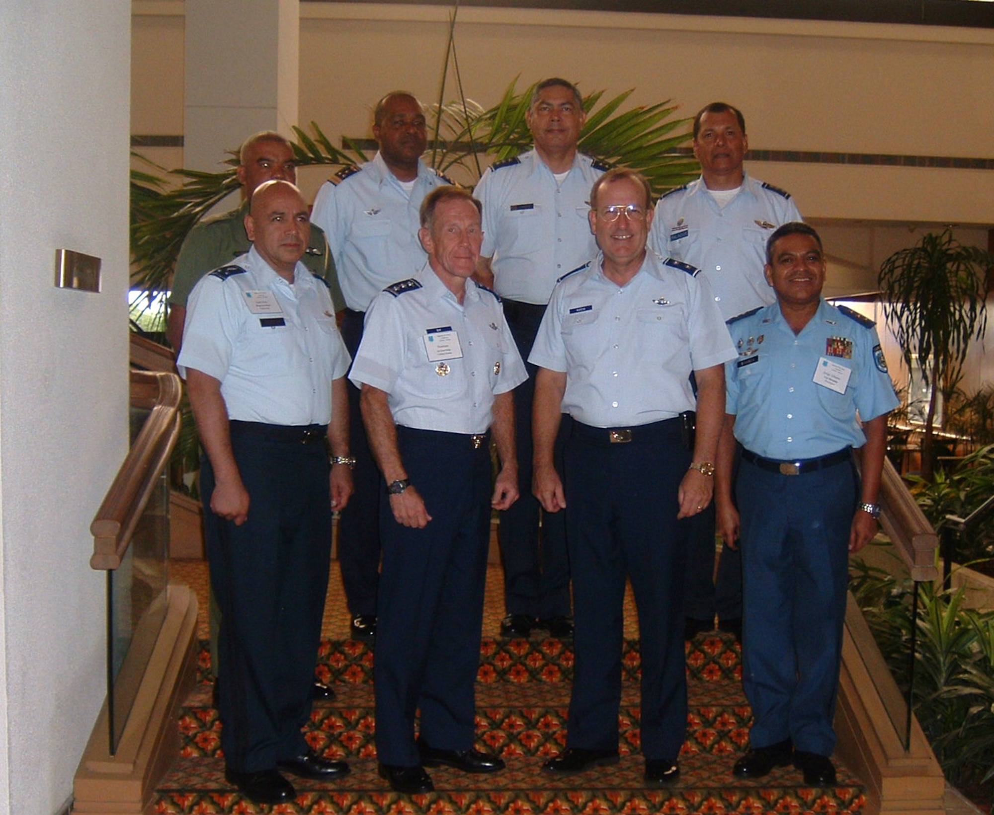 United States Air Force Lt. Gen. Norman Seip, the 12th Air Force (Air Forces Southern) commander, and Maj. Gen. Henry Morrow, the 1st Air Force (Air Forces North) commander, hosted a Central American Air Chiefs Conference in Miami, Florida July 25 for six air chiefs from Belize, El Salvador, Guatemala, Honduras, Nicaragua and Panama. 