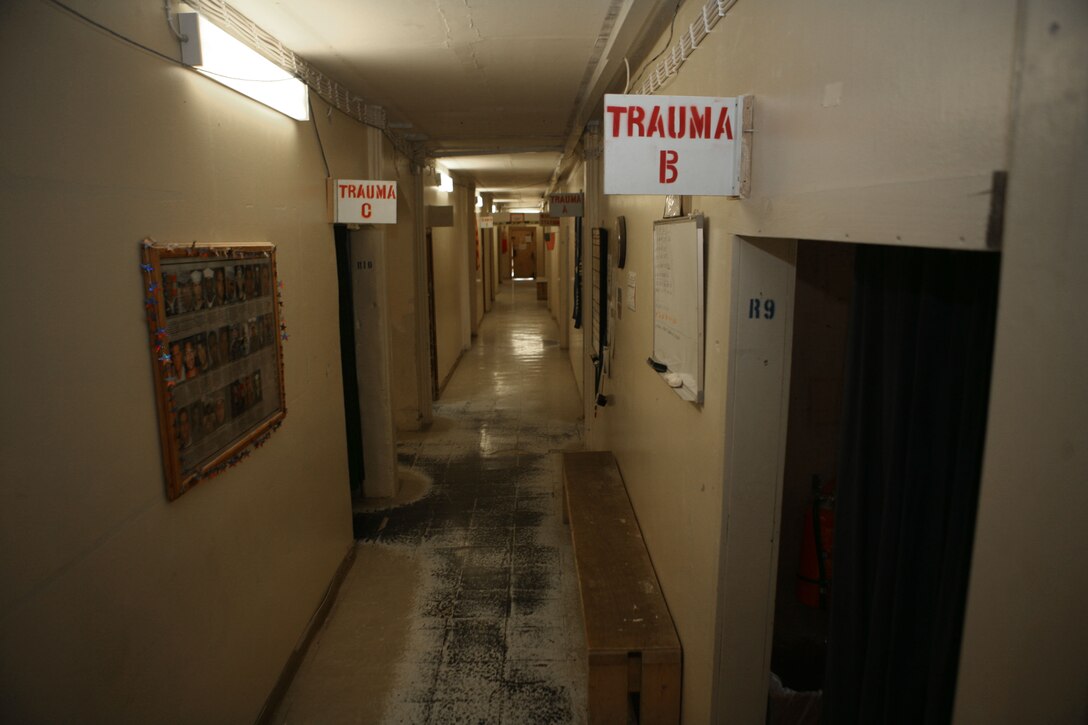 The halls of Fallujah Surgical remain silent and empty, once a frequent stop for combat casualties, is no longer treating many injured warriors in combat due to the sharp decrease in violence in Al Anbar province, but instead a clinic treating day-to-day injuries.