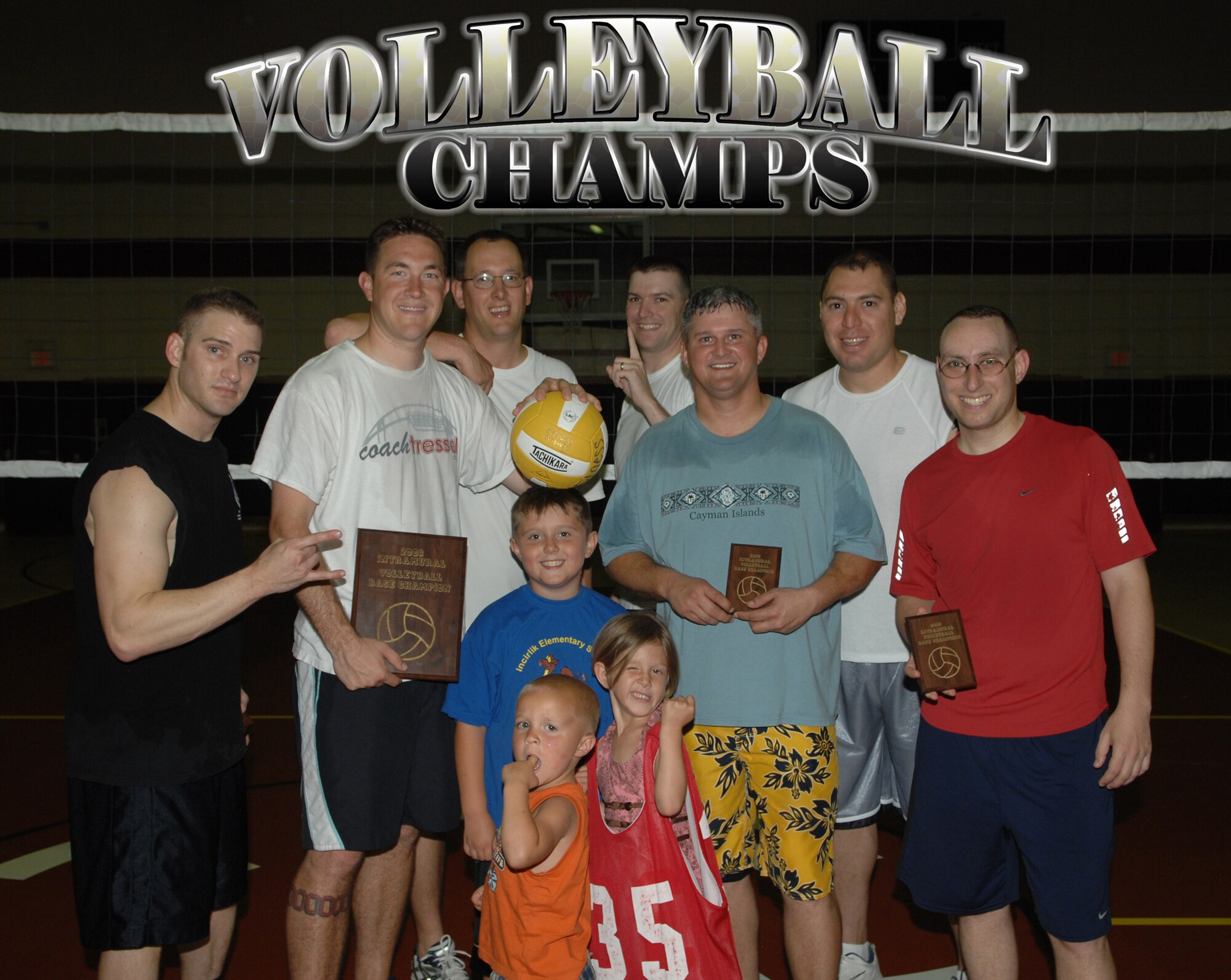 The 39th Air Base Wing volleyball team escaped the loser’s bracket and clinched the Incirlik Volleyball Championship title when they beat the 39th Civil Engineer Squadron team in a two-game series May 29. As a rule, any team placed in the loser’s bracket has to beat the opposing team twice. 