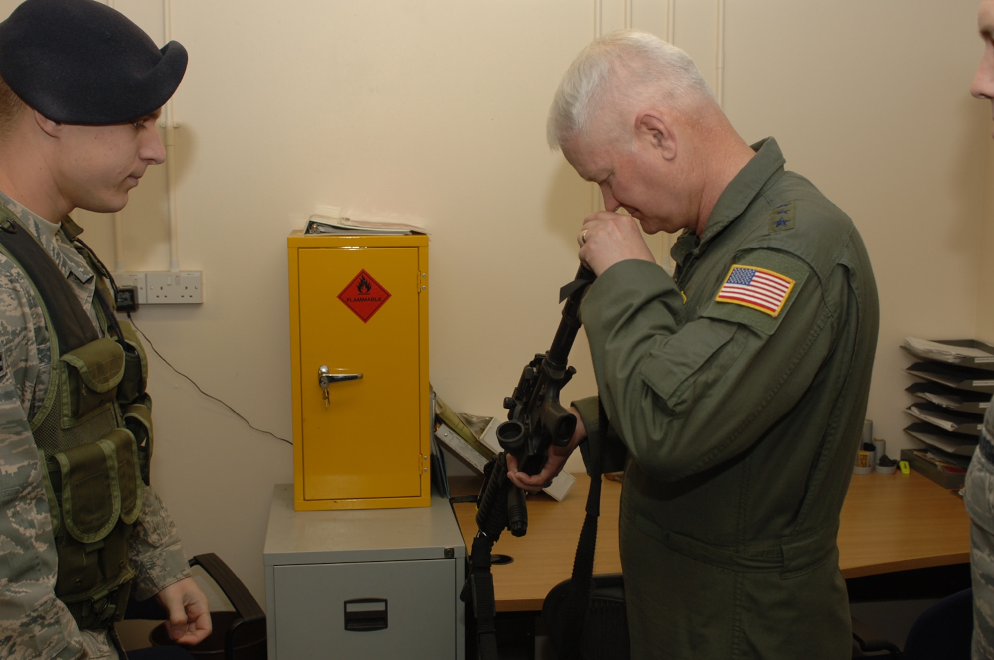Lt Gen Bishop visit