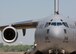 U.S. Air Force C-17 crew from March Air Force Base wave to an Air Show crowd after their performance at Barksdale Air Force Base, Louisiana, on April 21, 2007. The crew was visiting as part of the Defender's of Liberty Air Show 2007. (U.S. Air Force photo by Airman 1st Class Joanna M. Kresge)