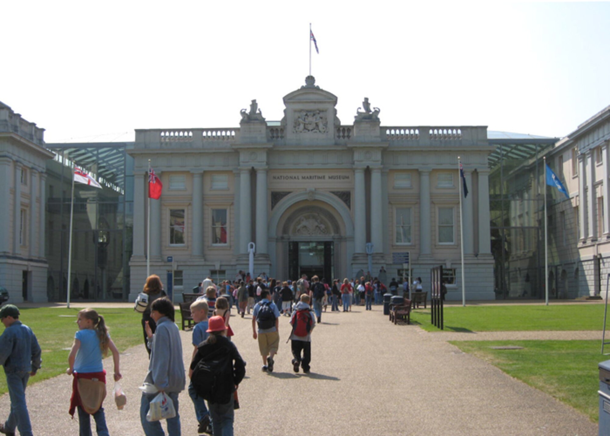 Fifth-grade students from the Liberty Intermediate School at RAF Lakenheath, England took a field trip to Greenwich, England May and visited the National Meritime Museum, the Naval Observatory and the Queen's House May 22. (U.S. Air Force photo by Senior Master Sgt. Thomas Wood)