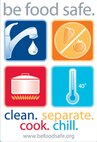 Food can be kept safe by keeping it clean, separating raw food, proper chilling and thawing, and safe cooking. For more information visit, www.befoodsafe.org.