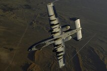 An Air Force A-10 Thunderbolt II returns to the fight after receiving fuel May 29 from a KC-135 Stratotanker during a mission over Afghanistan. The A-10 is deployed in support of Operation Enduring Freedom. (U.S. Air Force photo/Master Sgt. Andy Dunaway)  
