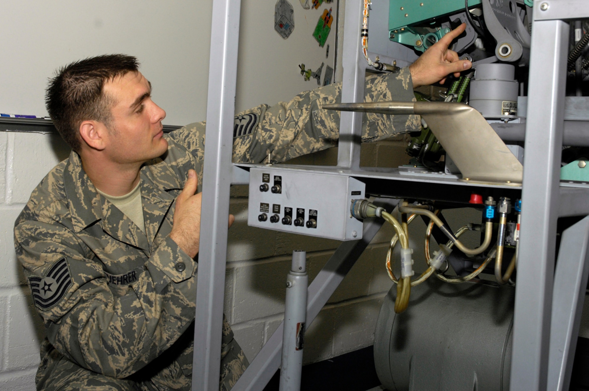 Tech. Sgt. Kevin Buehrer, 372nd Training Squadron, Detachment 16 F-15 maintenance instructor, was nominated for the Liberty spotlight by his chain of command because he demonstrates the Air Force core value of "Integrity First."
