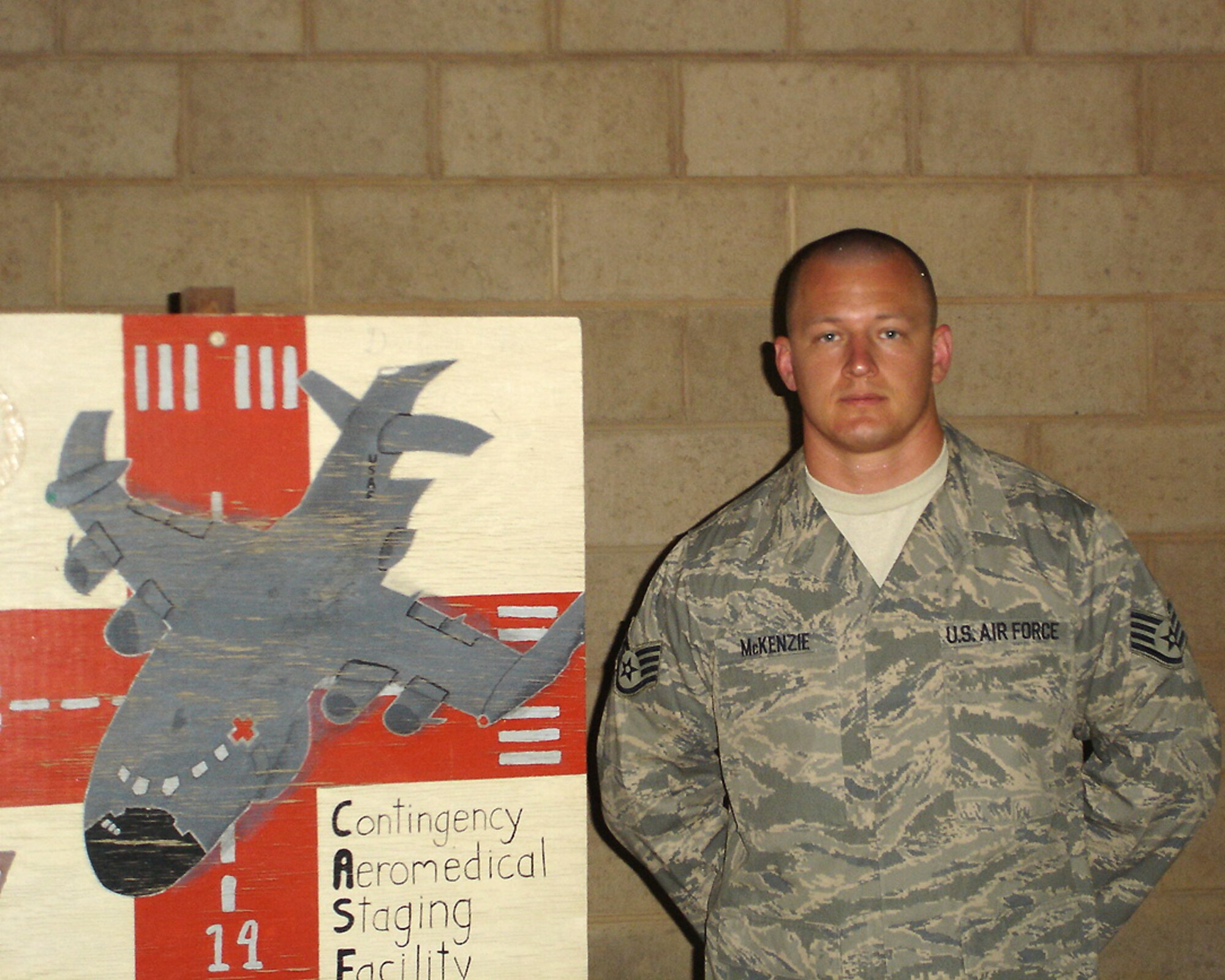SOUTHWEST ASIA -- Staff Sgt. Randy McKenzie (U.S. Air Force courtesy photo)