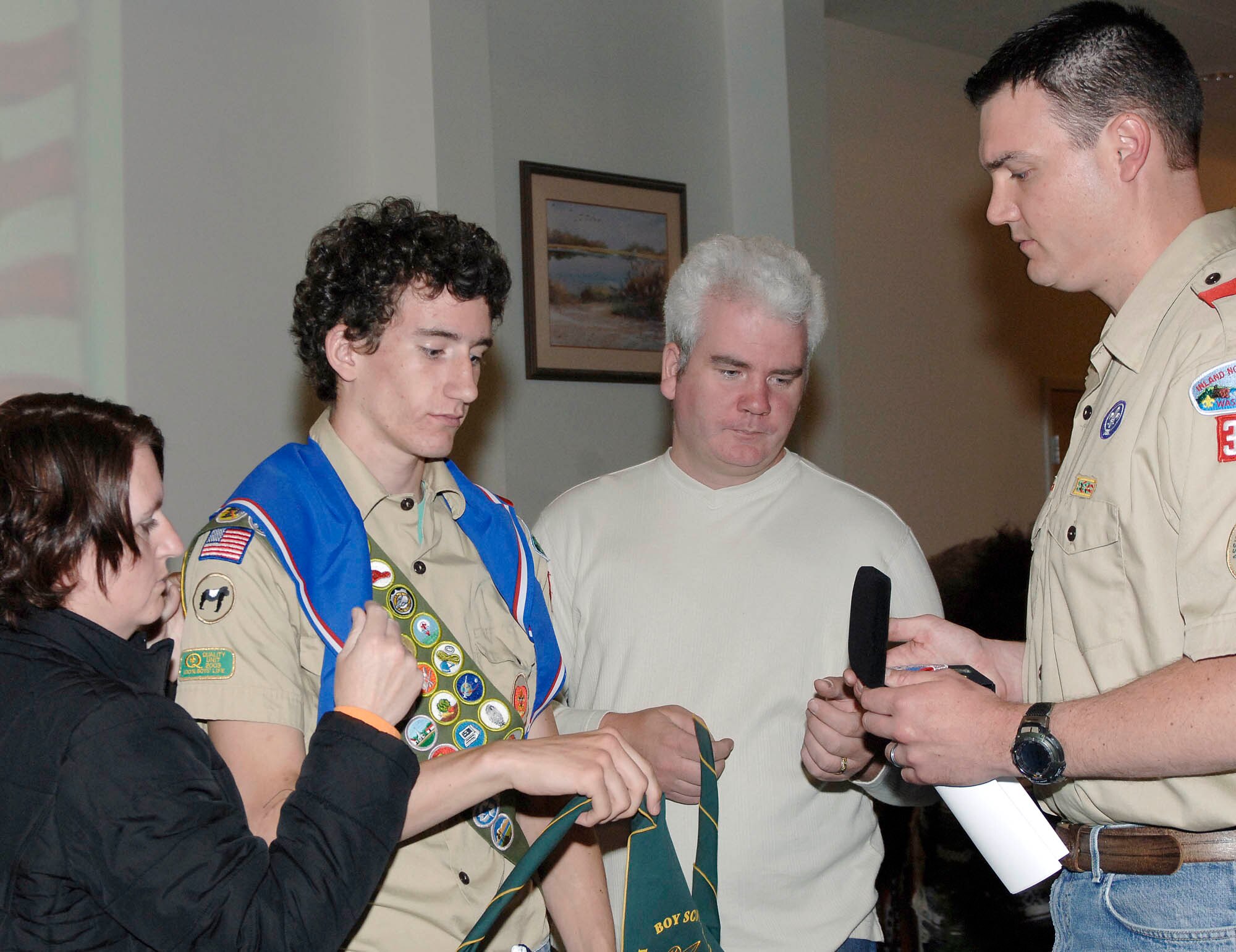 Seven young men attain Eagle Scout status Fairchild Air Force