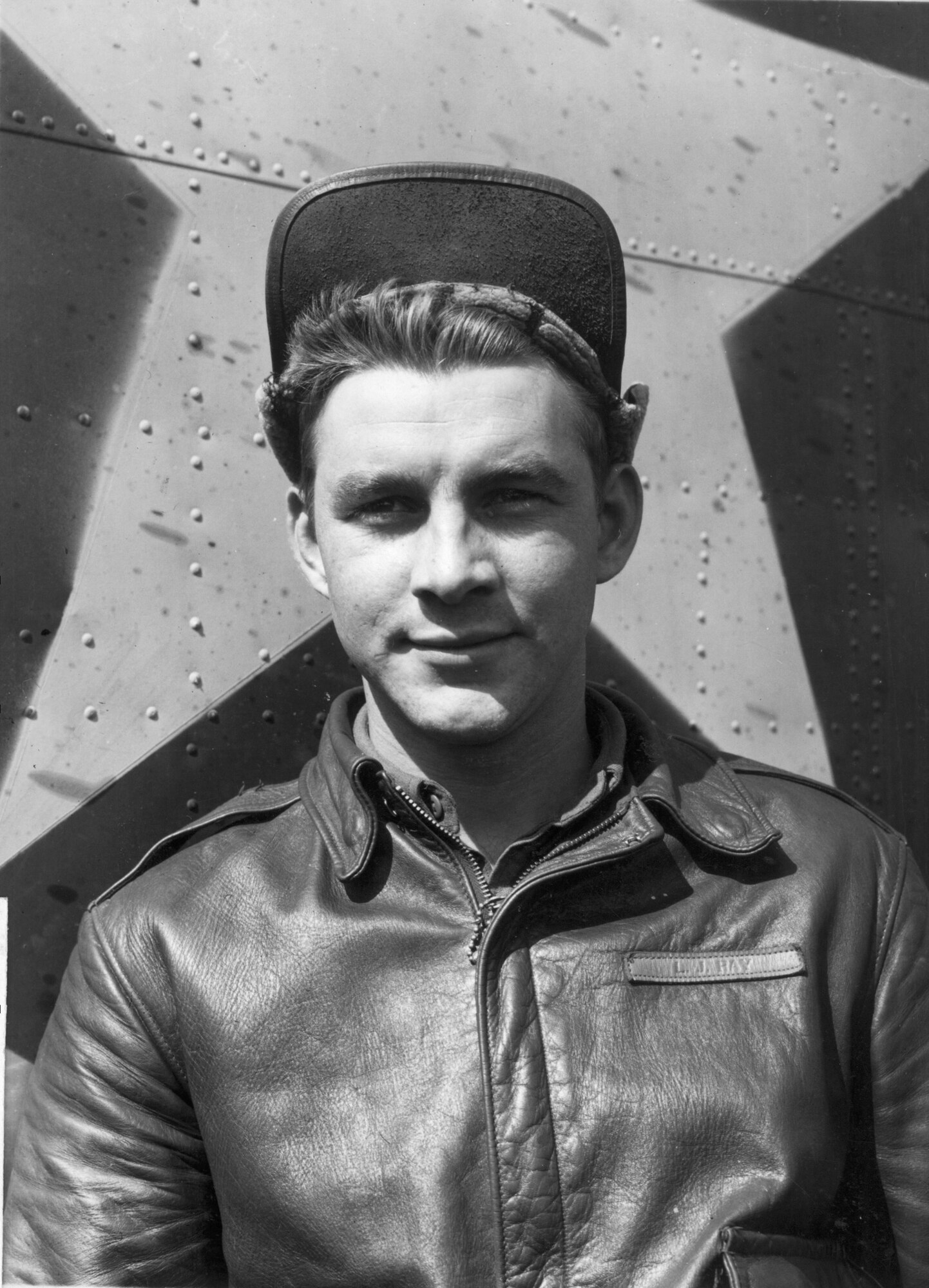 Tech. Sgt. Leonard Ray, a member of the Maryland National Guard, was mobilized just prior to World War II. He is seen here shortly before his death in 1944.