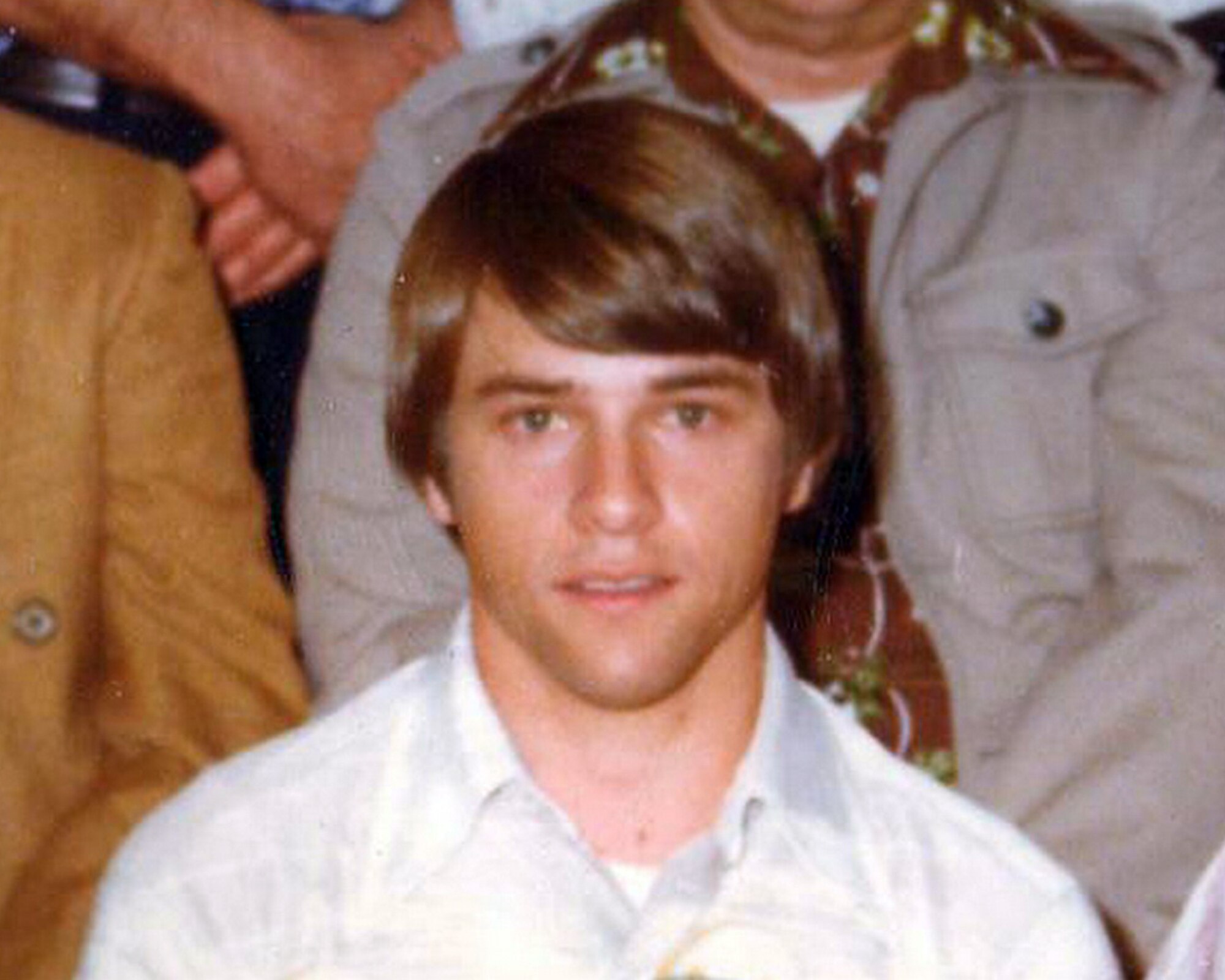 SOUTHWEST ASIA -- Carl Hunsinger correctional officer training center photo taken in Dec. 1975 following his graduation from Bradford High School, in Starke, Fla., earlier that year. (U.S. Air Force courtesy photo)