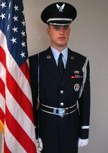 Honor Guard Spotlight: Senior Airman Timothy Morgan
