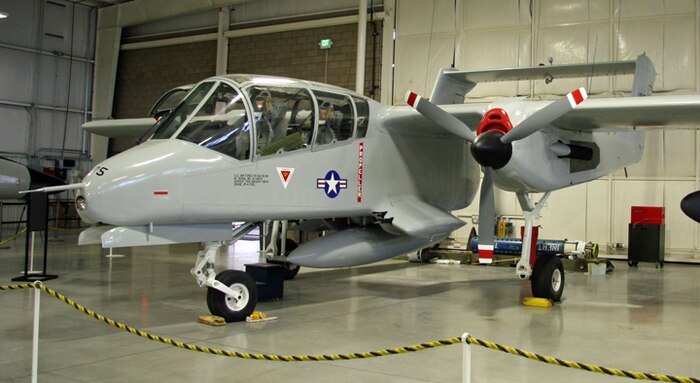 Photo of the much improved (repainted, etc.) of the OV-10.