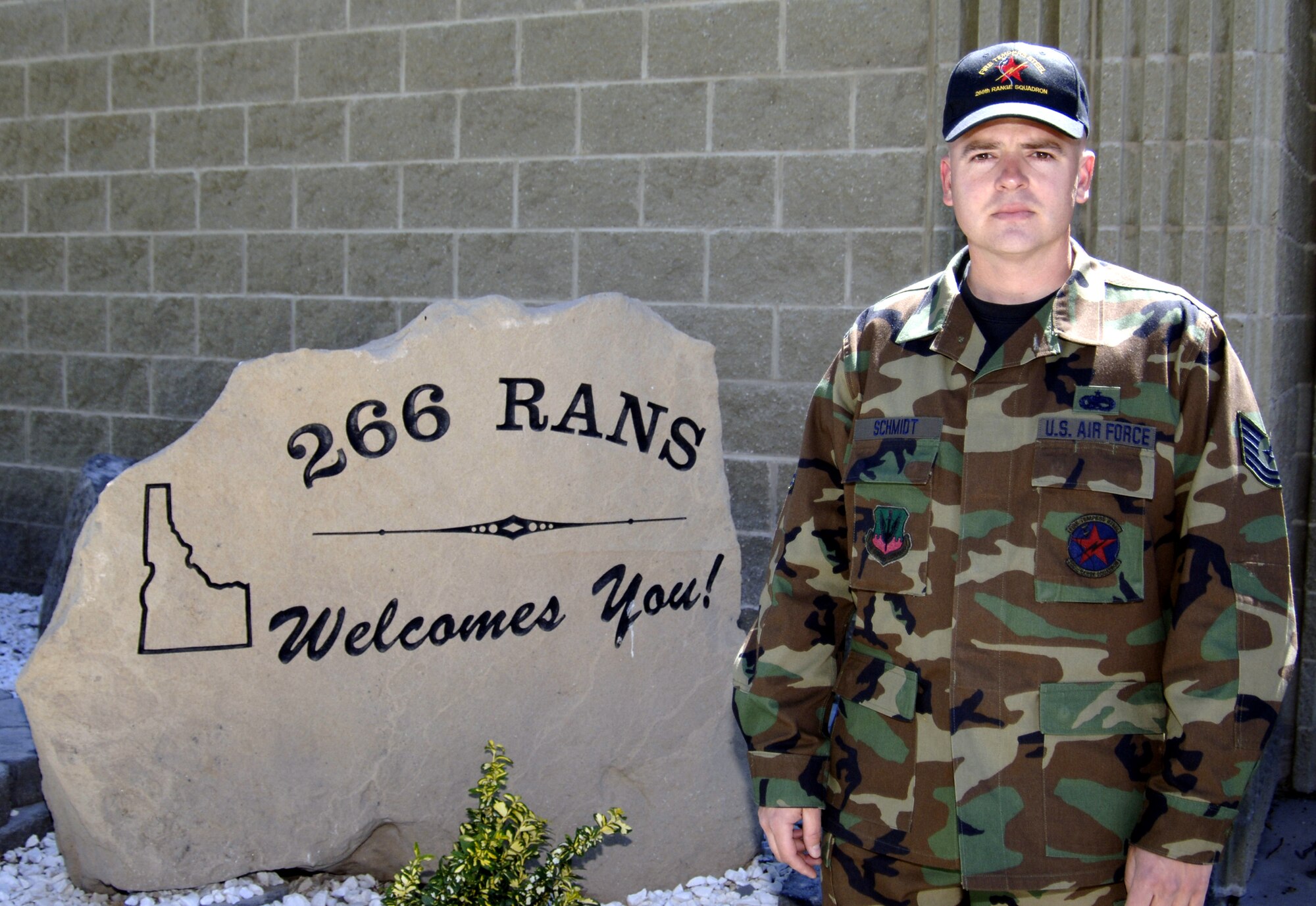 MOUNTAIN HOME AIR FORCE BASE, Idaho – Tech. Sgt. James Schmidt serves as a quality assurance inspector for the 266th Range Squadron. (U.S. Air Force photo/ Staff Sgt. Rodney D. Ivey)
