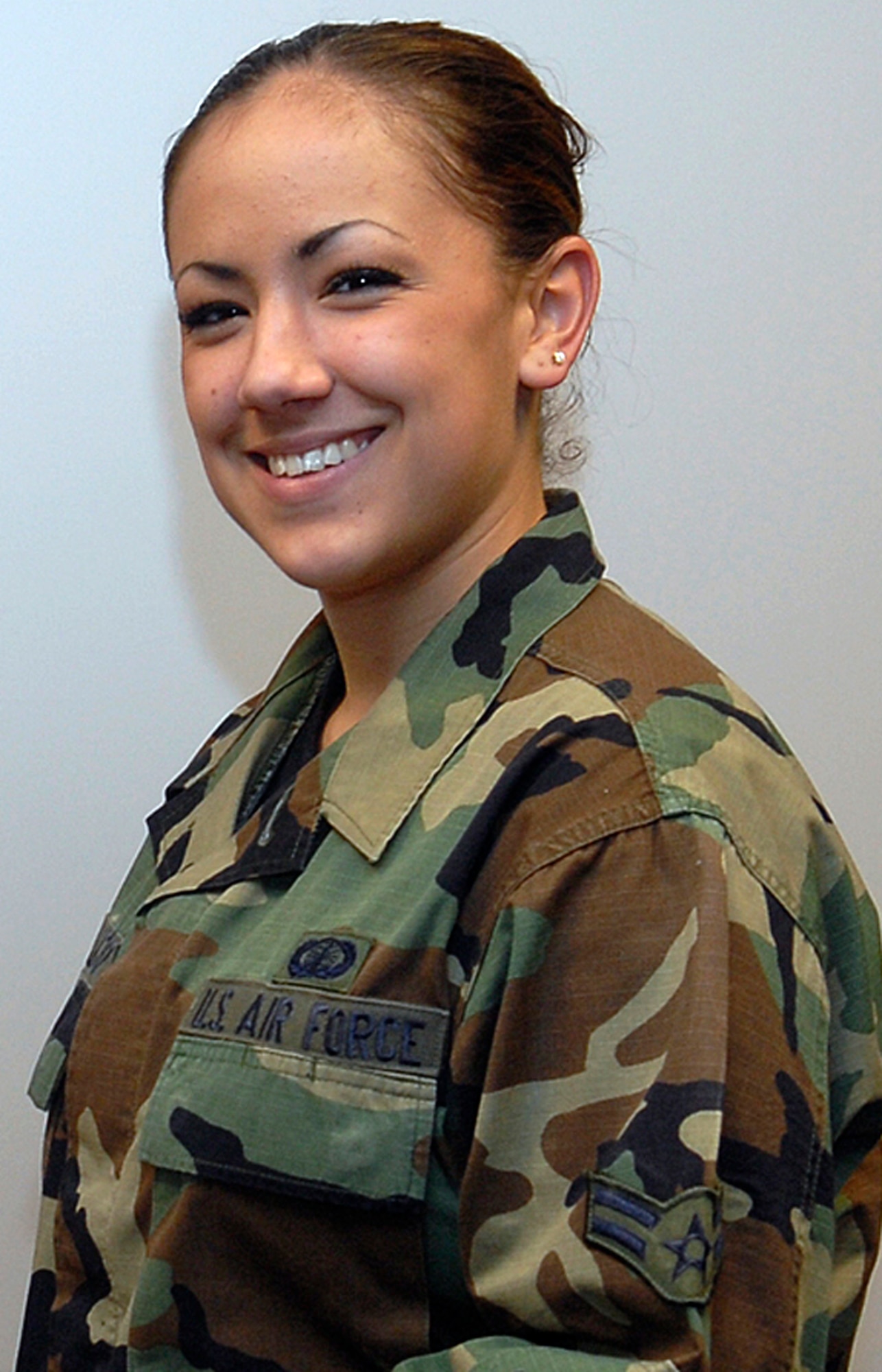 Airman 1st Class Aarial Vallejo, 21st Comptroller Squadron, has taken steps in her life to live a greener lifestyle. (Air Force photo) 