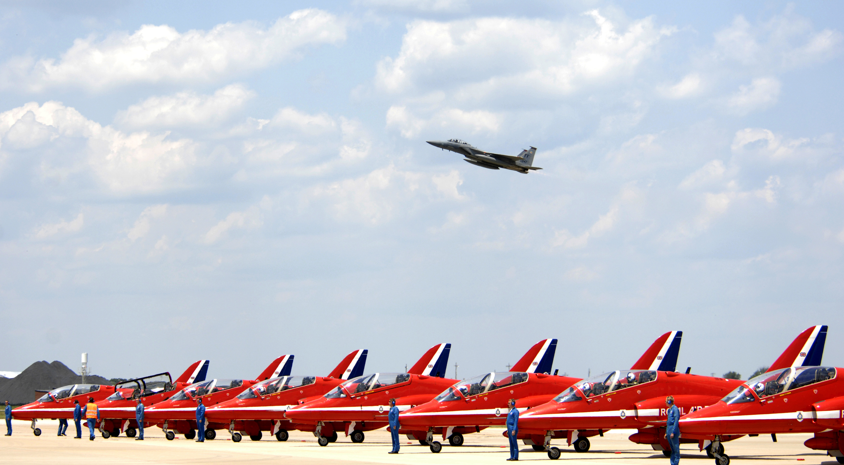Langley prepares for air show