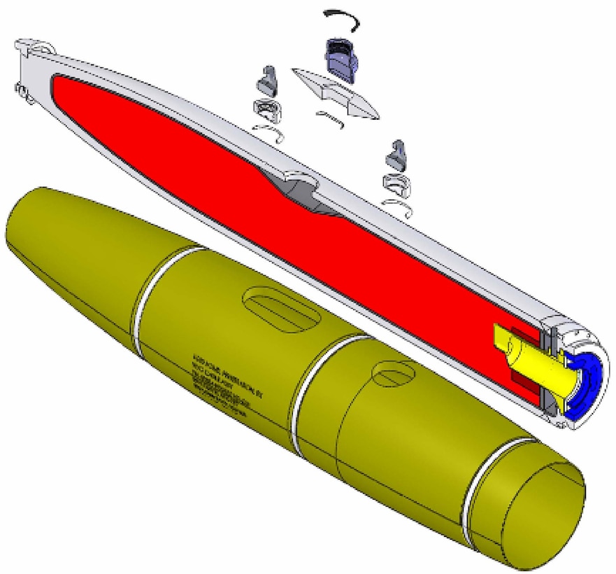 Computational analysis improves I-500 warhead survivability