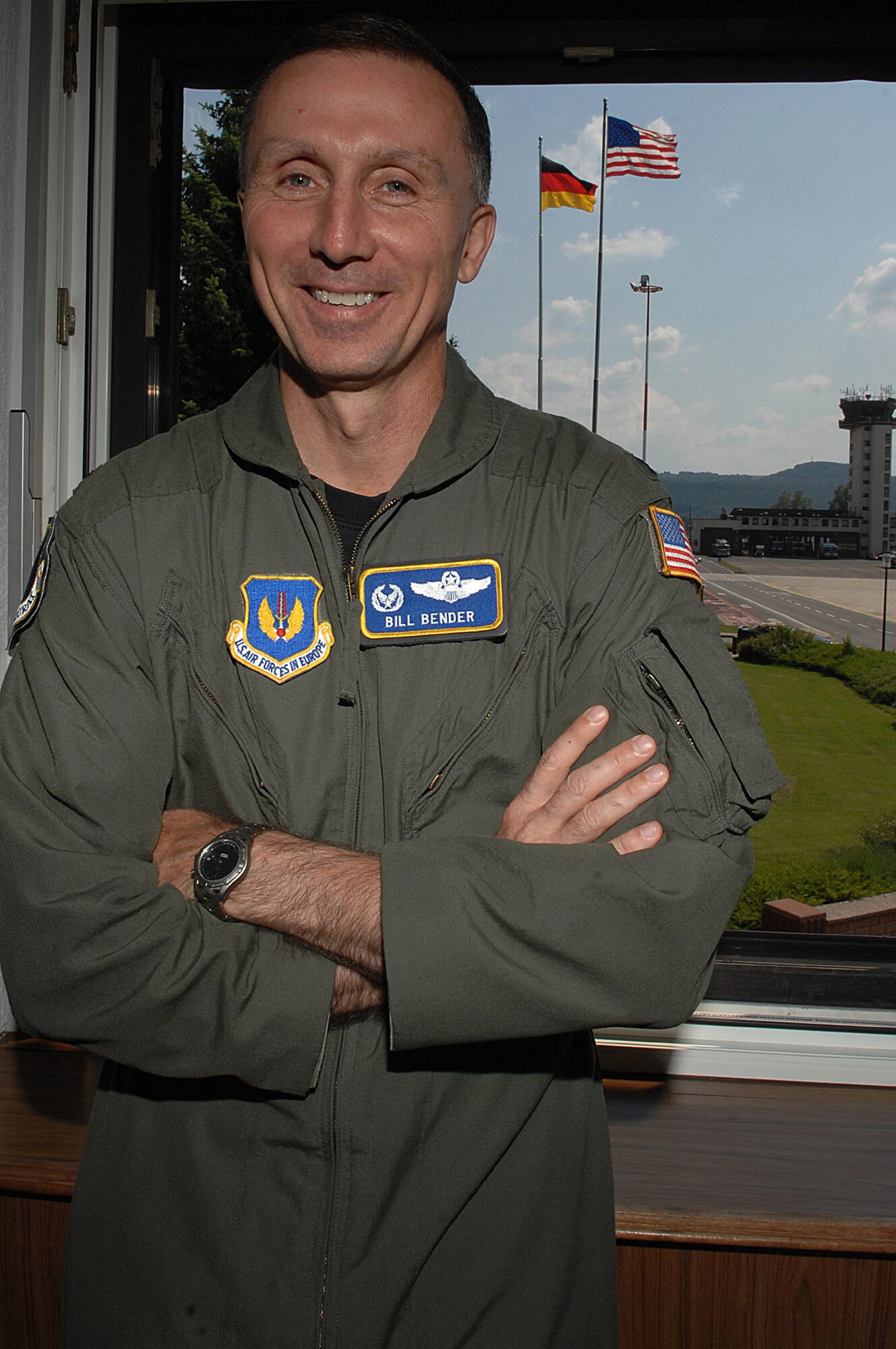 Col. Bill Bender, 86th Airlift Wing and KMC commander

Photo by Airman 1st Class Amber Bressler 