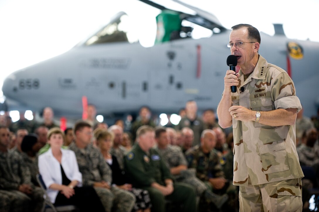 U.S. Navy Adm. Mike Mullen, chairman of the Joint Chiefs of Staff