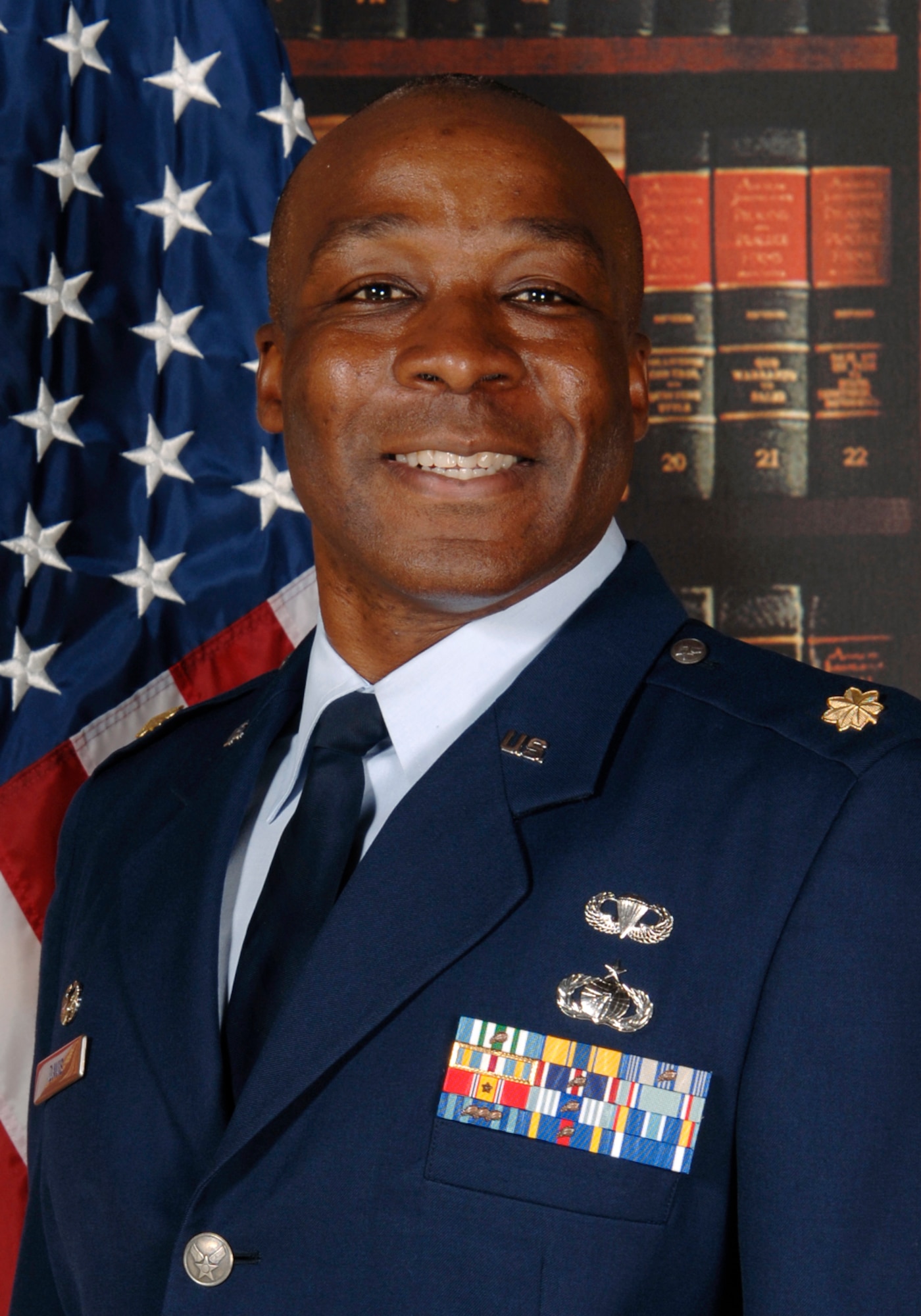 Maj. James Davis, 22nd Contracting Squadron commander