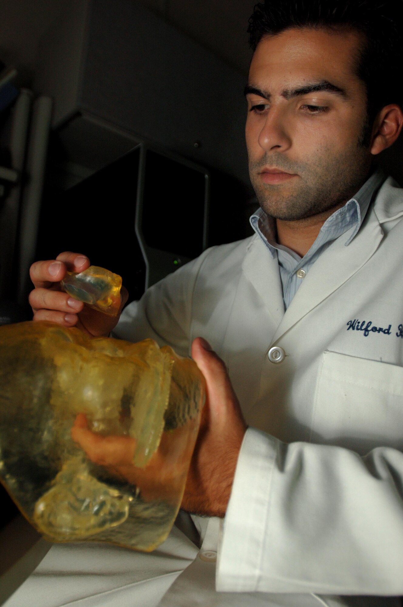 Dave Carballeyra, director of stereolithography at MacKown Dental Clinic, is one of the top 29 finalists from nearly 500 nominations for the prestigious Service to America Medals Award for federal employees.  Mr. Carballeyra introduced cutting-edge technology to improve medical care and rehabilitation by helping restore quality of life for servicemembers who have suffered traumatic battle injuries.