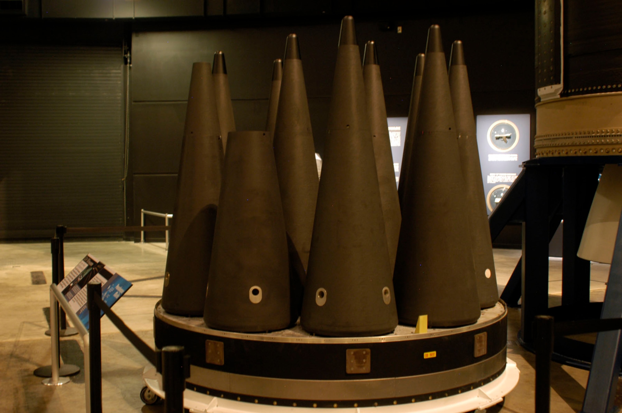 Peacekeeper Reentry Vehicles & Deployment Bus > National Museum of the
