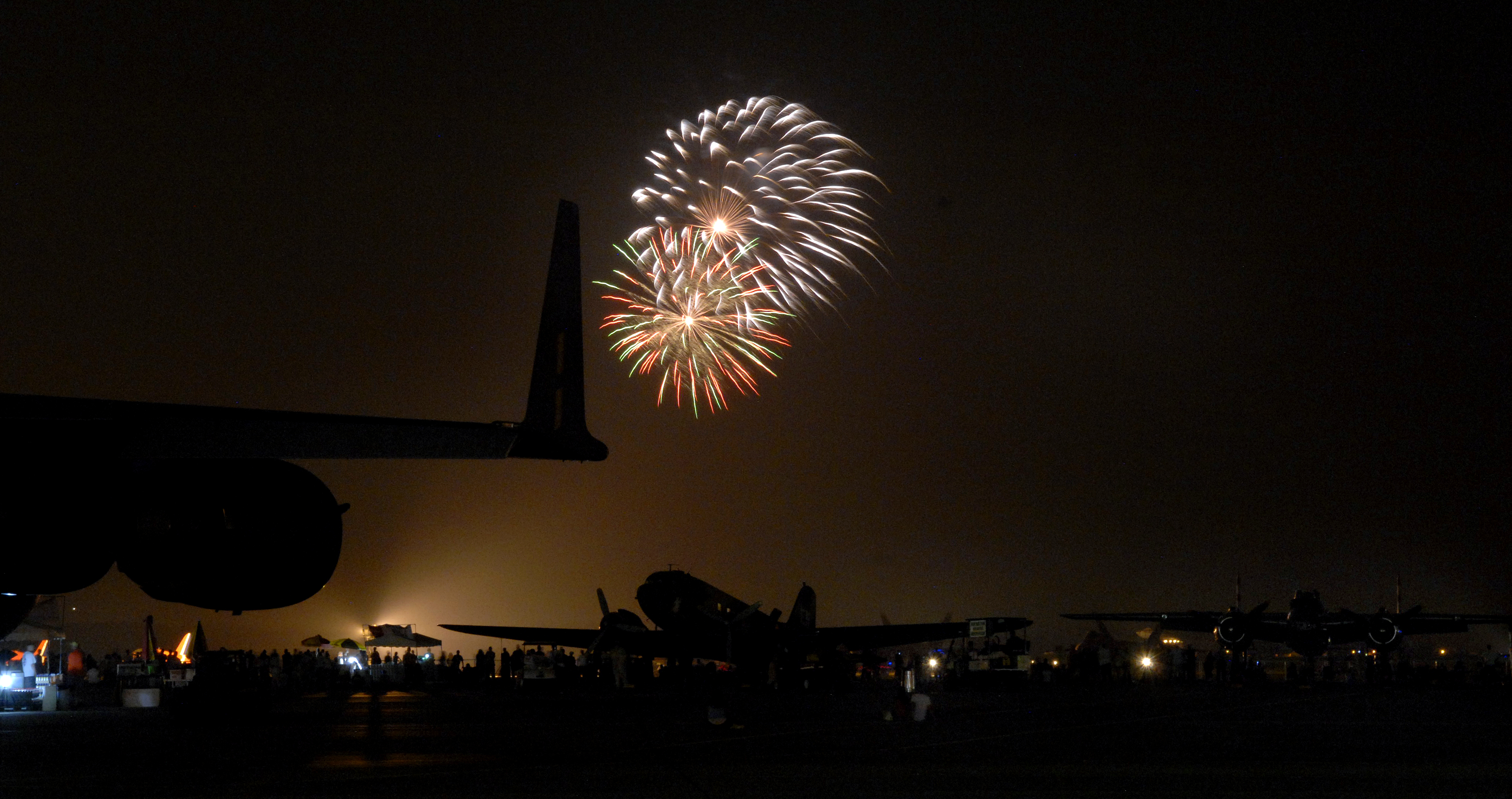 Air force best sale 1 fireworks