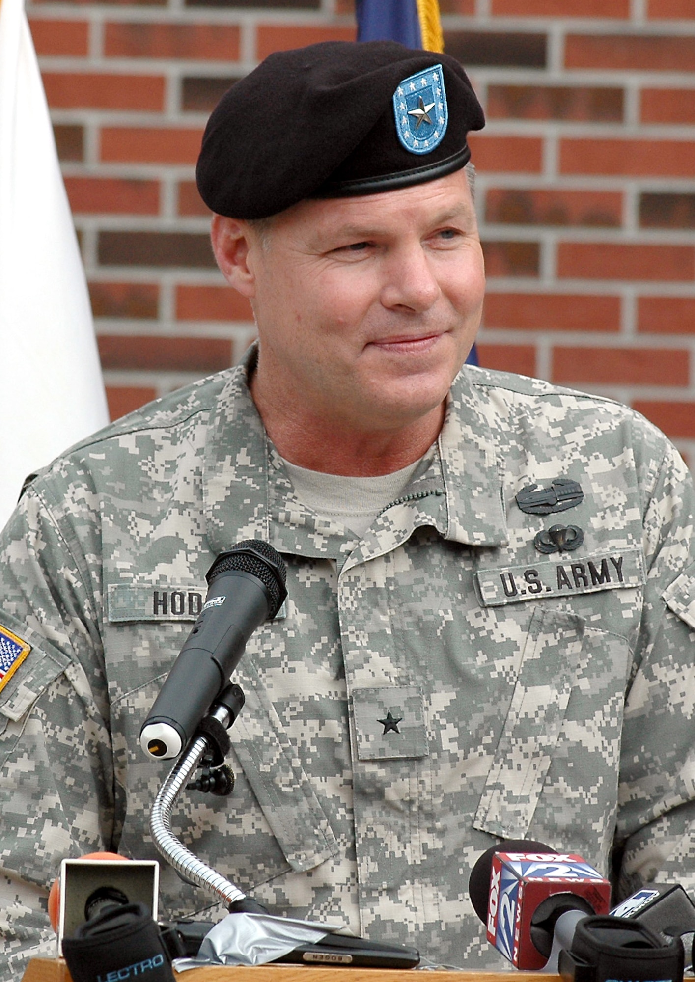 SCOTT AIR FORCE BASE, Ill. -- Brig. Gen. James Hodge