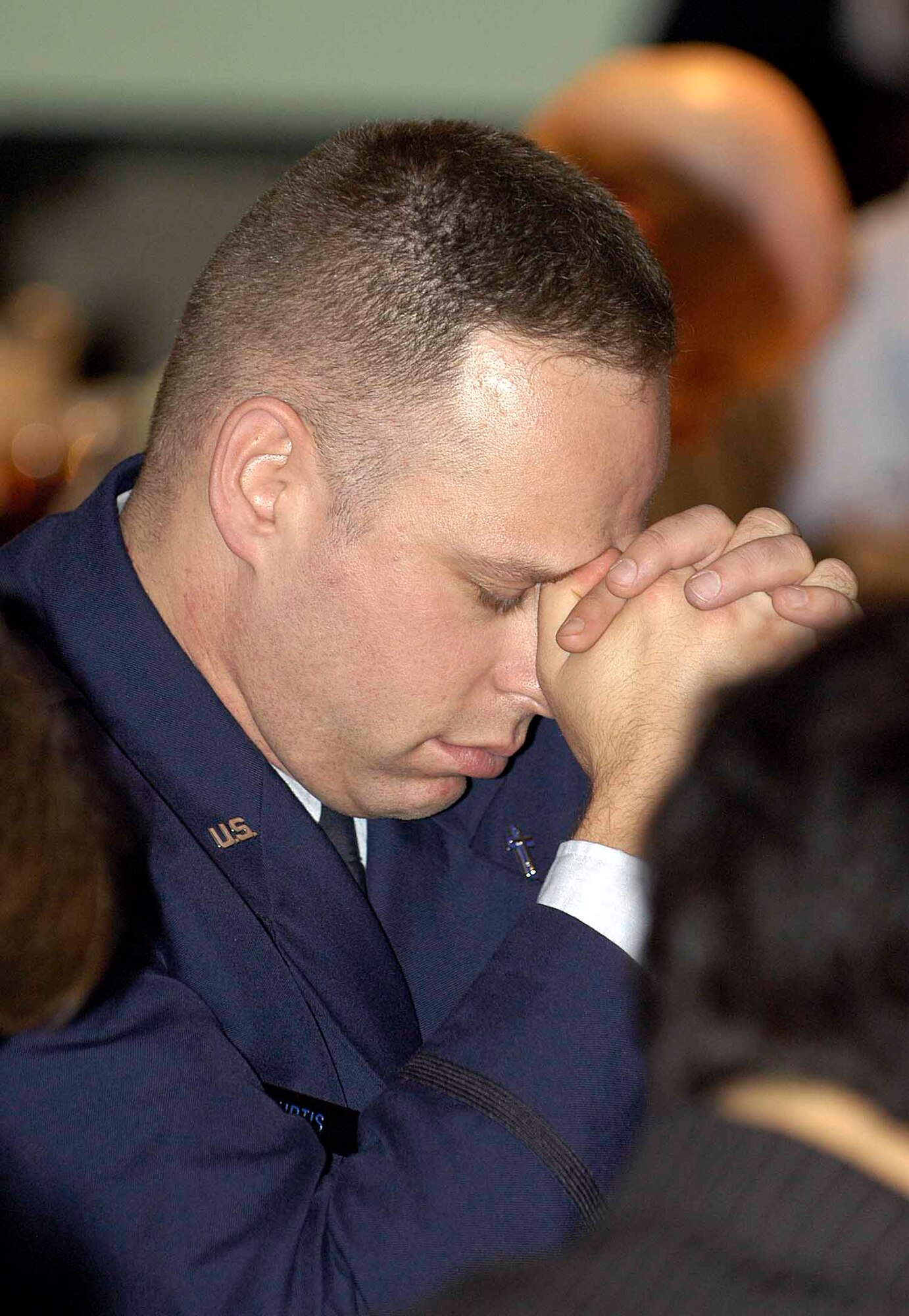 Because July is Spiritual Wellness Month, the Tinker Chapel will hold a Interactiver Prayer Journey July 7 and 8 in the fellowship hall.  (Air Force photo by Margo Wright)
