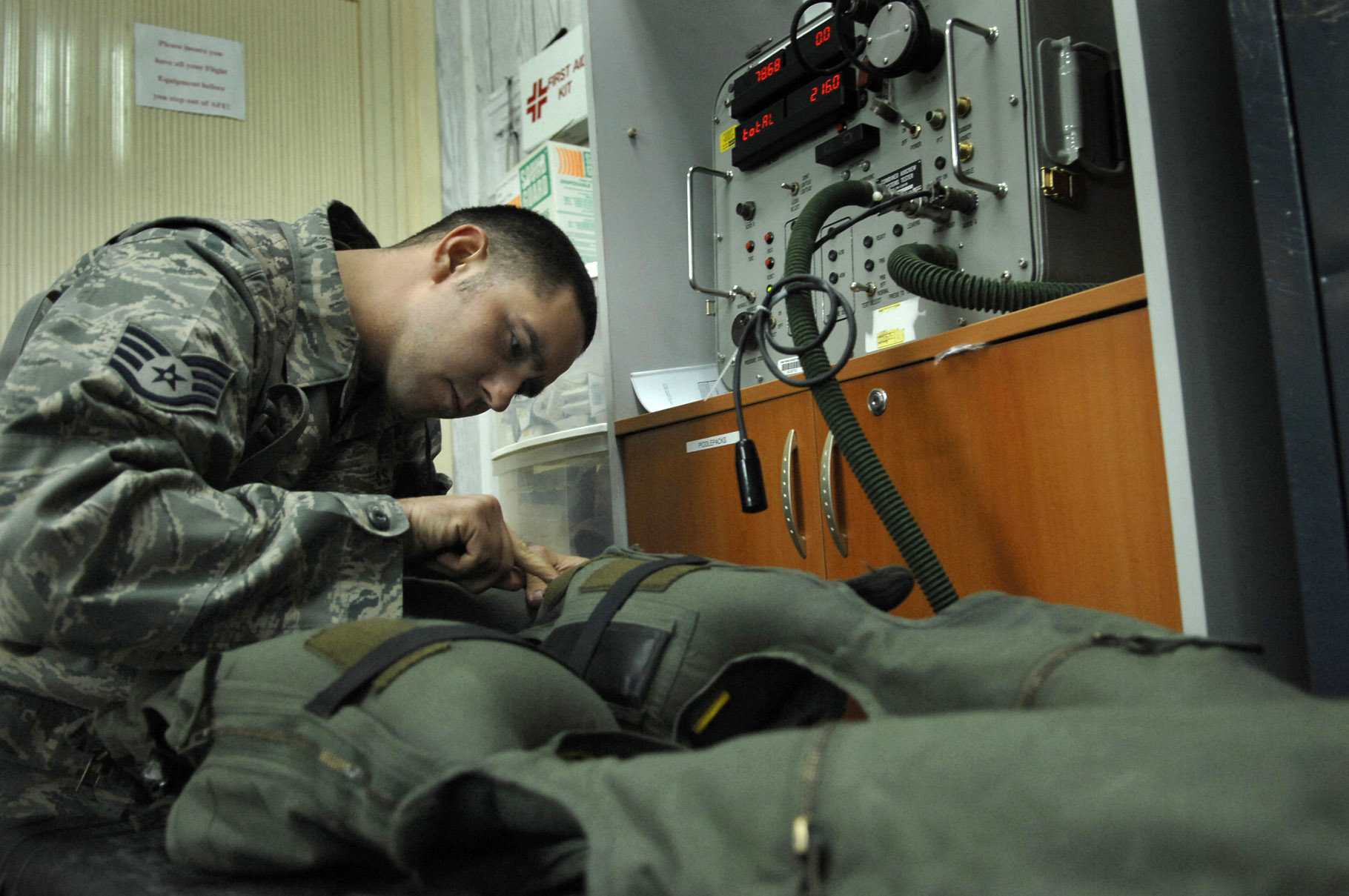 Airmen work to keep pilots safe > Air Force > Article Display