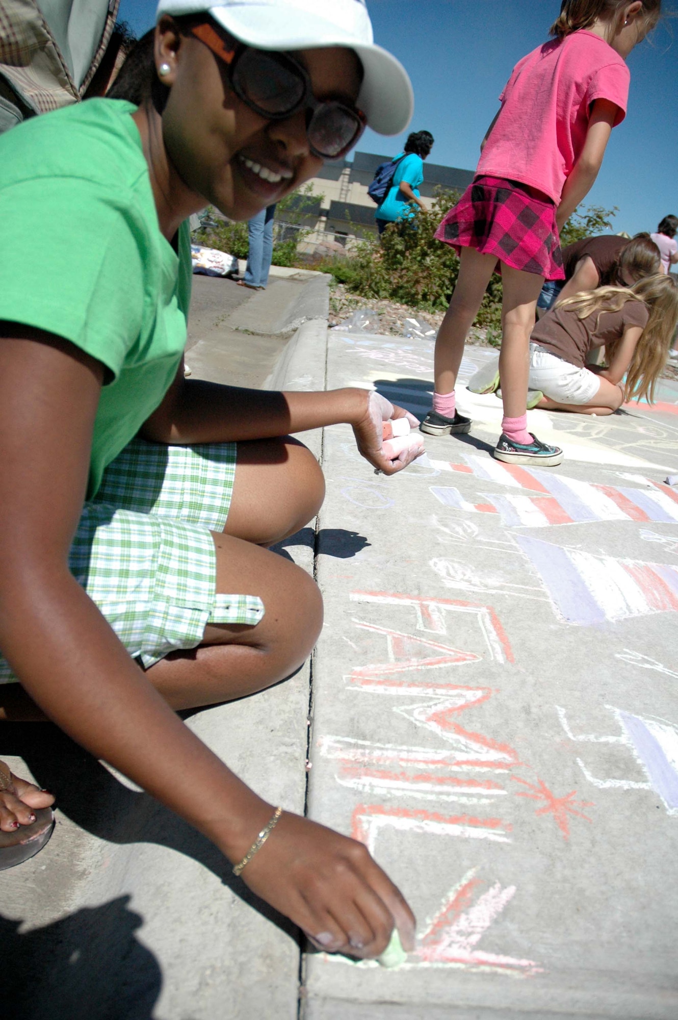 Chalk it Up Malmstrom Air Force Base Article Display