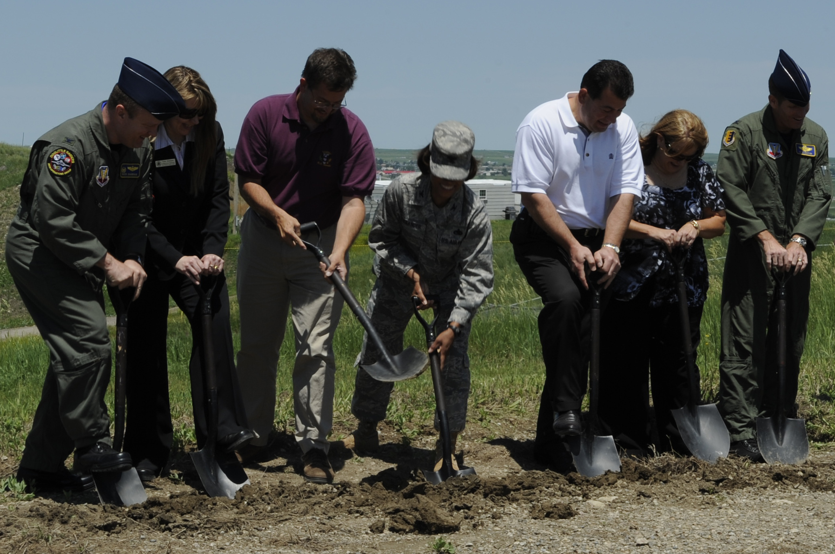 Ellsworth breaks ground on new RAPCON facility > Ellsworth Air Force