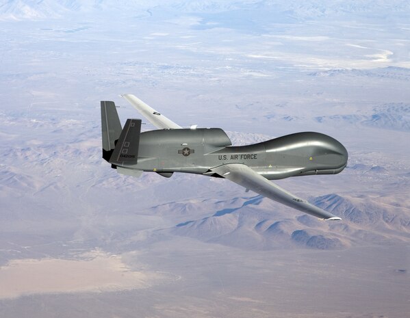 The Block 20 Global Hawk scheduled to arrive at Beale Air Force Base on June 30 will be the first model of its kind at the base. The new Block 20 will join seven Block 10 Global Hawks already assigned to Beale. (Courtesy photo)