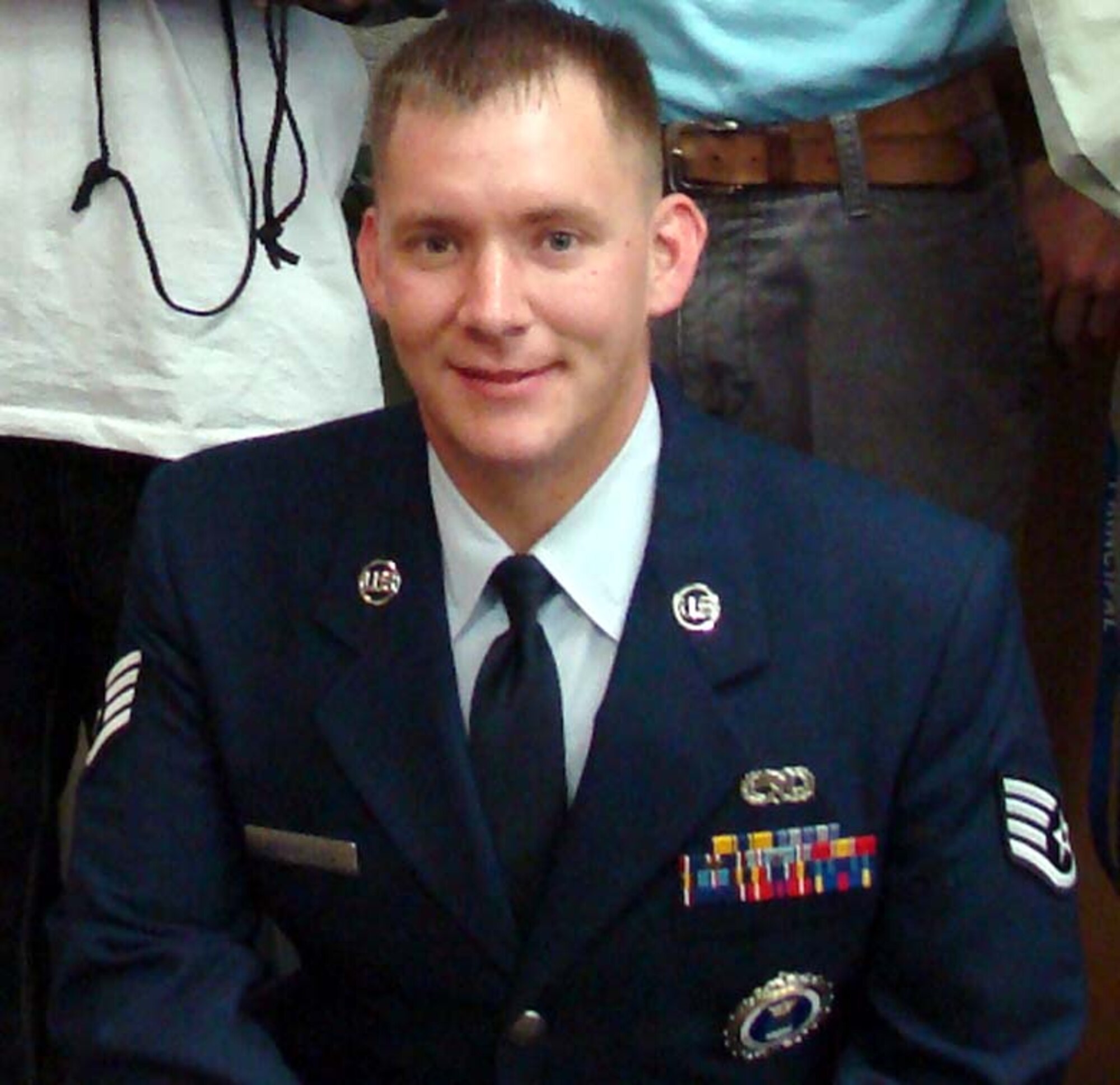 Air Force recruiter, Staff Sgt. Bill Arguelles, donated bone marrow in May 2008, to a 67-year-old male suffering from leukemia. Sergeant Arguelles was selected as a donor match four years after he voluntarily signed up with the National Marrow Donor Program. (U.S. Air Force photo)