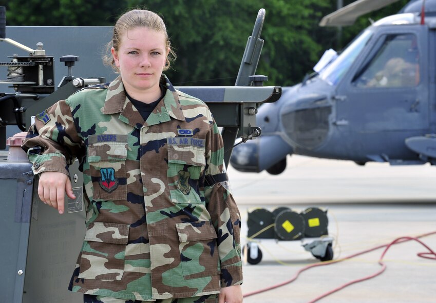 Airman 1st Class Ashley Rogers is Warrior of the Week.