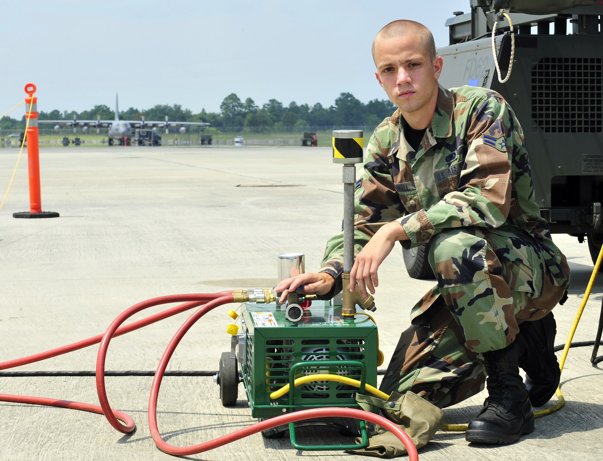 Airman 1st Class Joshua Bredwell is Warrior of the Week. (U.S. Air Force photo by Senior Airman Elizabeth Rissmiller)
