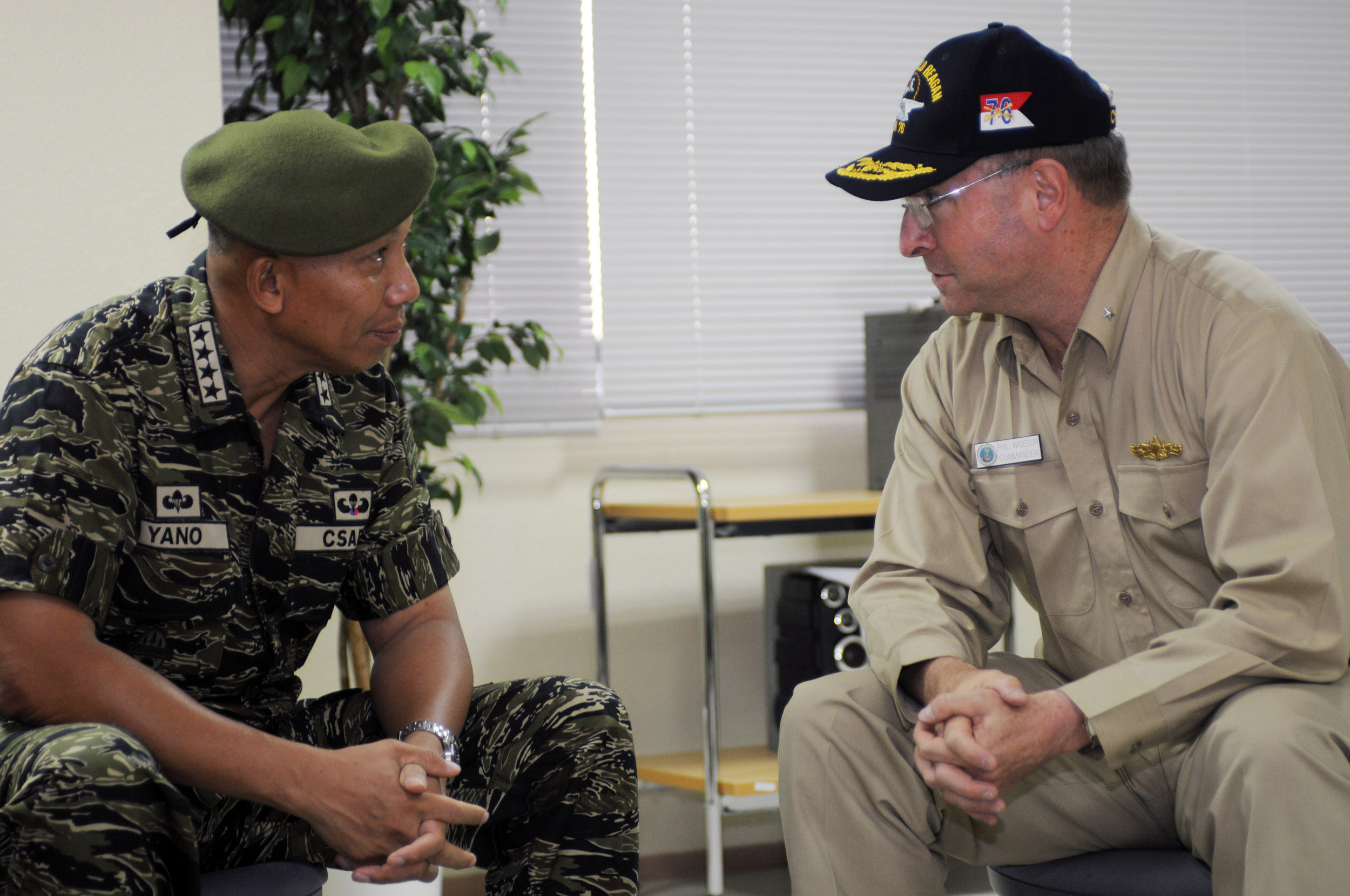 Gen Alexander B Yano Chief Of Staff Of The Philippine Armed