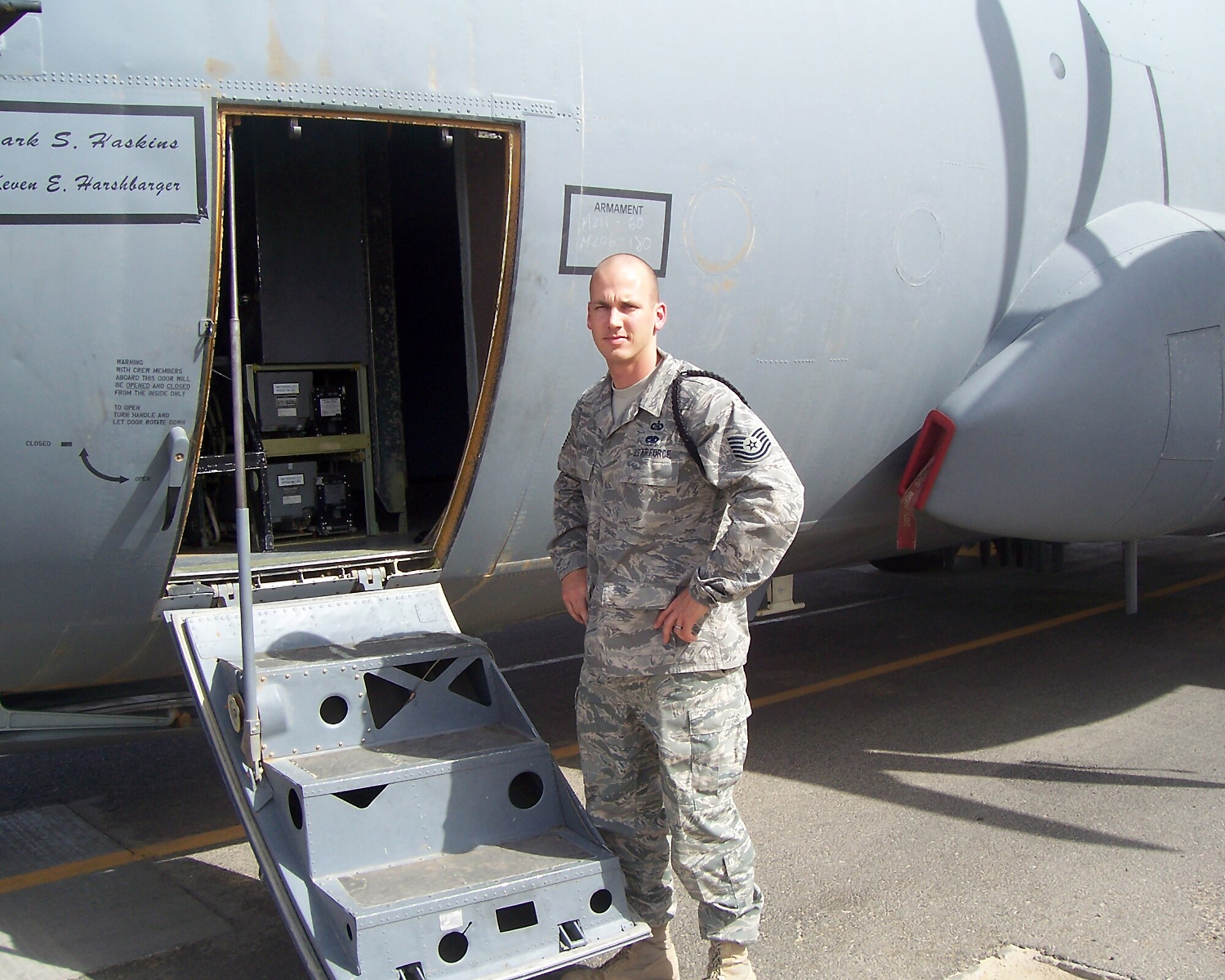 SOUTHWEST ASIA -- Technical Sgt. Jason Levasseur (U.S. Air Force coutesy photo)