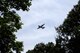 An AC-130H Spectre gunship from the 16th Special Operations Squadron conducts a flyover at Arlington National Cemetary during a memorial service for Senior Master Sgt. James Caniford May 28. Sergeant Caniford, a former 16th SOS illuminator operator, was recently identified after more than 30 years listed as missing in action from the Vietnam War. (U.S. Air Force photo/Senior Airman Marleah Miller) 