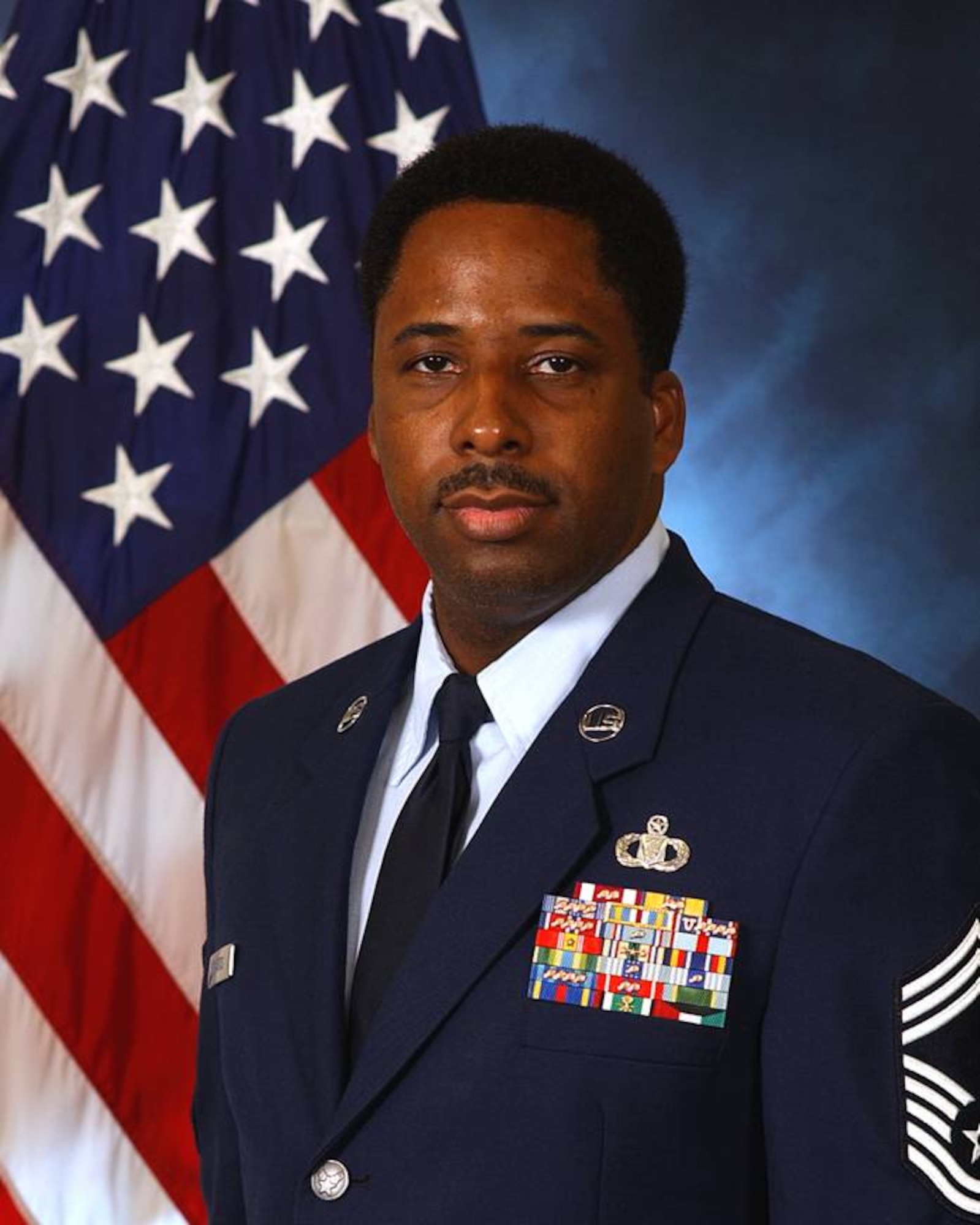 Chief Master Sgt. Rupert Richards, 1st Special Operations Support Squadron official photo. U.S. Air Force photo.